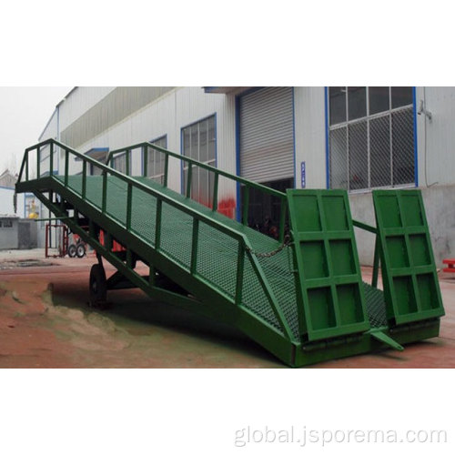 China 10 ton container mobile yard ramps Manufactory